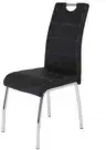 Stuhl Tibo , schwarz , Ma&szlig;e (cm): B: 43 H: 98 T: 61.0