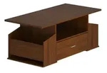 Couchtisch Junata , holzfarben , Ma&szlig;e (cm): B: 52 H: 44
