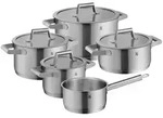 Topfset Comfort Line , silber , Edelstahl , Ma&szlig;e (cm): B: 31 H: 25,5