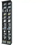 Standregal Almera , schwarz , Ma&szlig;e (cm): B: 42 H: 180 T: 20.0