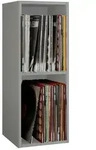 Standregal Platto , grau , Ma&szlig;e (cm): B: 34 H: 72 T: 30.0