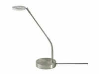 Fischer-Honsel LED-Schreibtischleuchte, Nickel-matt mit Dimmer , silber , Maße (cm):