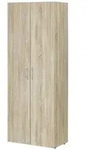 Schrank 2-t&uuml;rig , holzfarben , Ma&szlig;e (cm): B: 70 H: 185 T: 40.0
