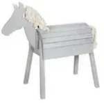 Roba Outdoorspielpferd , grau , Ma&szlig;e (cm): B: 110 H: 96 T: 48.0