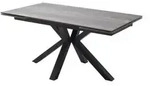Jette Home S&auml;ulentisch Nora , braun , Ma&szlig;e (cm): B: 90 H: 76