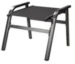 MWH Outdoor Hocker Amico , grau , Ma&szlig;e (cm): B: 56,5 H: 49 T: 56.0