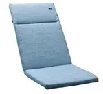 Sieger Klappsesselauflage , blau , Ma&szlig;e (cm): B: 121 H: 4