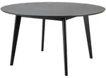 Esstisch Robin , schwarz , Ma&szlig;e (cm): H: 76 &Oslash;: 140