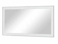 Spiegel Duna , weiß , Glas , Aluminium, Holzwerkstoff , Maße (cm): B: 120 H:...