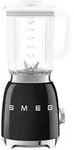 smeg Standmixer BLF03BLEU , schwarz , Kunststoff,Glas , Ma&szlig;e (cm): B: 19,7 H: 39,7