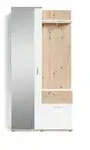 by Living Kompaktgarderobe Jakob , braun , Ma&szlig;e (cm): B: 97 H: 197
