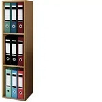 Regal Offas , holzfarben , Ma&szlig;e (cm): B: 34 H: 107 T: 29.0
