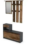by Living Garderobenset Tamina , braun , Ma&szlig;e (cm): B: 97 H: 190
