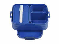 Mepal Bento-Lunchbox To Go Take a Break , blau , Kunststoff , Maße (cm): B:...