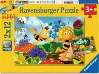 Ravensburger Puzzle 2 Puzzles - Majas Welt - 11 bis 25 Teile