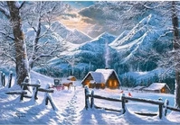 Castorland Puzzle Verschneiter Morgen - 1500 Teile