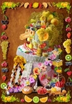 Bluebird Puzzle Puzzle La Cantatrice G&acirc;teau inspir&eacute;e par Arcimboldo - 1000...