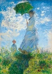 Bluebird Puzzle Puzzle Claude Monet - Woman with a Parasol - Madame Monet and...
