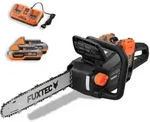FUXTEC 2x20V Akku Kettens&auml;ge FX-E2KSSET mit Akku und Ladeger&auml;t