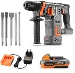 20V Akku Bohrhammer FX-E1RH20-Set und Mei&szlig;el-Set