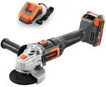 20V Akku Winkelschleifer FX-E1WS20 FUXTEC - mit 2Ah-Akku und 2,4A Ladeger&auml;t