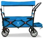 FUXTEC Bollerwagen FX-CT800 mit UV-gesch&uuml;tztem Sonnendach,Schiebegriff &