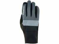 Roeckl ROW22-10-110037-8540-8, Roeckl Rainau Long Gloves Schwarz,Grau 8 Mann male
