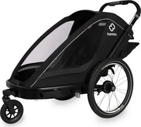Hamax HAM400234, Hamax Breeze One Bike Trailer Schwarz Max 35 kg Junge Black Kinder
