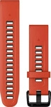 Garmin 010-13279-04, Garmin Quickfit 20 Mm Silicone Strap Orange Flame Red / Graphite