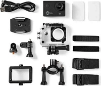 Nedis ACAM21BK-UNIT, Nedis Acam21bk 12mp Action Camera Silber Black