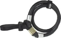 Abus 59217, Abus Flex Raydo Pro 1460/85 Texfl Chain Lock Schwarz 85 cm Black