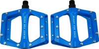 Rfr 14141-One Size, Rfr Flat Cmpt Pedals Silber Blue
