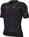 Ale L24064401-04, Ale Pr-e Town Short Sleeve Jersey Schwarz L Mann Black