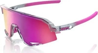 100percent 60057-00005, 100percent Slendale Sunglasses Silber Purple Multilayer