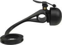 Crane CR-SBR-ABK, Crane E-ne Sbr Bike Bell Silber All Black