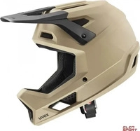 Uvex S4109350213, Uvex Ravage Downhill Helmet Beige 52-55 cm Desert / Black Matt