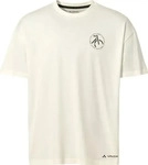 Vaude Bike 472665225400, Vaude Bike Cyclist Short Sleeve T-shirt Beige,Wei&szlig; L Mann