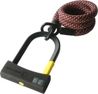 Tex-lock 30402, Tex-lock Eyelet D-lock U-lock 120cm Golden Red