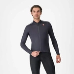 Castelli 4525510030-2XL, Castelli Puro 4 Long Sleeve Jersey Grau 2XL Mann Dark Grey