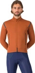 Castelli 4525556245-3XL, Castelli Perfetto Ros 3 Jacket Orange 3XL Mann Mocha / Black