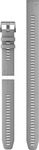 Garmin 010-13113-03, Garmin Quickfit 22 Mm Silicone Strap Grau Powder Gray