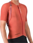 Castelli 4526025655-M, Castelli Unlimited Pro 2 Short Sleeve Jersey Orange M Mann Red