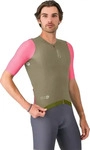 Castelli 4526009204-3XL, Castelli Corretto Short Sleeve Jersey Braun 3XL Mann...