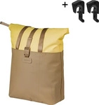 Basil B18511, Basil Vive Mik Hooks Pannier 20l Braun Sand / Yellow