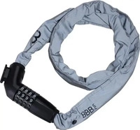 Bbb 2905454951, Bbb Codelink Reflective Cable Lock Blau 5 x 1000 mm Silver