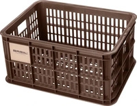 Basil 722070/21115, Basil Crate 17.5l Basket Braun Brown