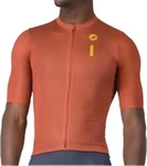 Castelli 4526017655-S, Castelli Drittone Logo Short Sleeve Jersey Orange S Mann...