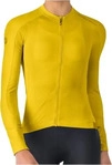 Castelli 4526056712-2XS, Castelli Espresso 2 Long Sleeve Jersey Gelb 2XS Frau...