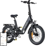 Engwe L20 3.0 Boost Electric Bike Schwarz Black