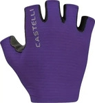 Castelli 4525061501-XS, Castelli Espresso Short Gloves Lila XS Frau Ultraviolet